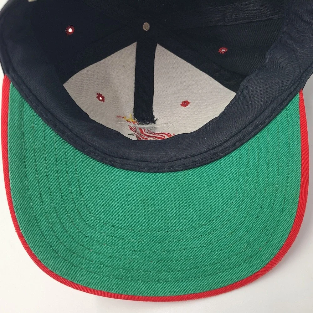 Vintage Youth Miami Heat Hat Snapback UII Black Red NBA Basketball 90s Logo Boys